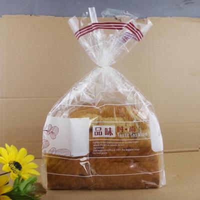 China Grip seal bopp cellophane bread bags / snack bag packaging / cookies pouches for sale