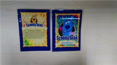 China 4g 6g 10g Scooby Snax Spice Small Zipper Spice Herbal Incense Bag OEM ODM for sale