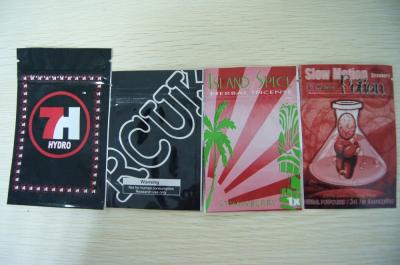 China Germany Herbal Incense Packaging k Bags / New Zealand Potpourri Bag With Top Filling for sale