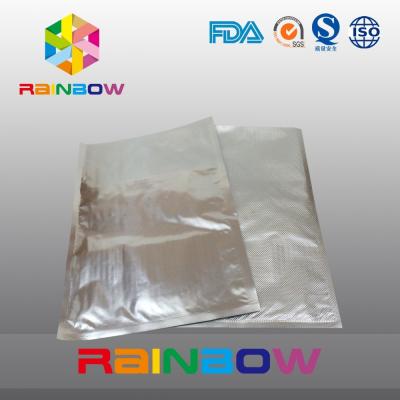 China Mylar Foil Sealer Food Vacuum Seal Bags Silver Aluminum Storage Package Pouch for sale