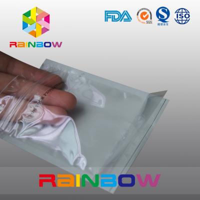 China Font Anti Static Packaging Bag / Stand Up Pouch With One Side Transparent for sale