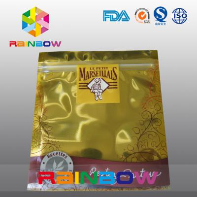China Gold Anti Static Bag / Esd Shielding Electronic Products Zipper Bag Custom for sale
