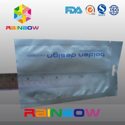 China White Color ESD Shielding Anti Static Zipper Bag With Hang Hole Use For Electron for sale