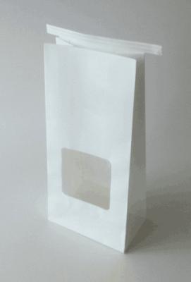 中国 白いクラフト紙は Oolong 茶/チョコレート包装のための Tintie の紙袋をカスタマイズしました 販売のため