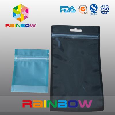 China Stand Up Zipper Bag For Tea , Plastic Pouches Packaging Bottom Gusset Bags And Handle for sale