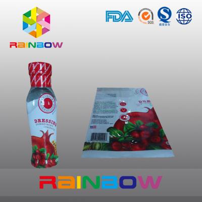 China Printed High Shrinkage PVC / PET Hot Shrinking Labels / Heat Shrinking Sleeve Labels for sale