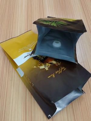 Китай Бортовой мешок фольги мешка хранения кофе алюминиевой фольги Gusset упаковывая с клапаном продается