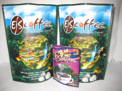 中国 アルミ ホイルのコーヒー袋を包む Mouisture の証拠のマットのプラスチック袋はタイプを立てます 販売のため