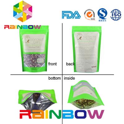 China The most fresh raw material pouch with stand up Aluminum Foil packaging with printing / Food grade packaging for sale