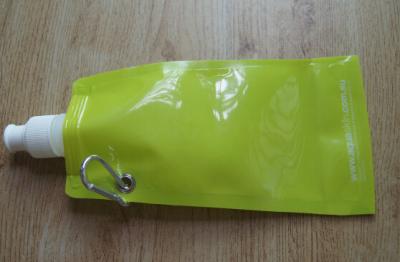 China Spout Bag For Lubricating Oil / Water / Juice / Laundry Detergent Packaging Spout Bag for sale