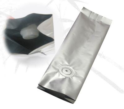 China Customized Coffee / Tea Kraft Side Gusset Aluminum foil Kraft Paper Food Bag for sale