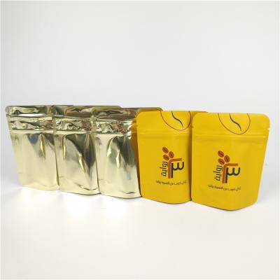 China Colored Food Packing Bag Stand Up Food Grade Laminated Aluminum Foil Mylar Zip Lock Bags à venda