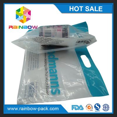 中国 ロゴの注文の再使用可能な食品包装のプラスチックzip-lock袋のスライダーのジップ ロック式袋は袋の明確な前部を立てます 販売のため