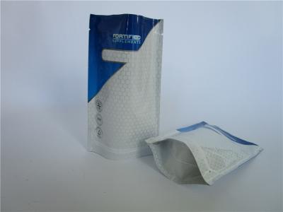 Chine Le sachet en plastique de fermeture éclair tiennent l'emballage de poche d'aluminium pour la viande, porc, boeuf, fruits de mer à vendre