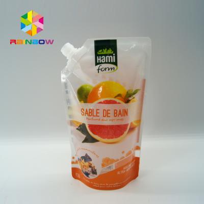 China BPA Free Plastic Packaging Bag k Reusable Drink / Water Food Containers for sale