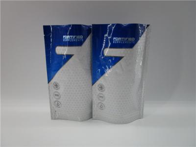 China nutrition supplements protein powder packaging stand up pouch / foil packets for sale