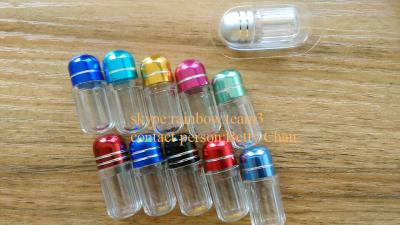 Chine Insertion en plastique de boursouflure de capsule de bouteille de capsule/petites bouteilles en plastique de conteneur de pilule à vendre