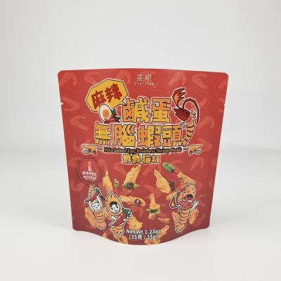 China Custom Printed Dried Fruit Packing Bag Stand Up Aluminum Foil Mylar Food Packaging Bags With Self Seal Ziplock Te koop