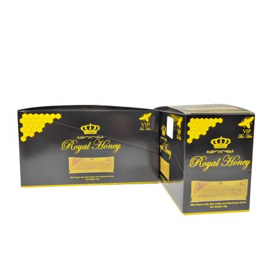 China 3.Men's Health Food Packaging Royal Honey Packaging Display Paper Box Paper Card for sale