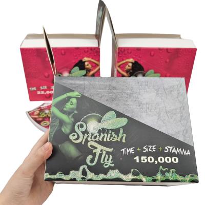 Chine Hot Sale Rhino Pills Honey Seal Pure Aluminum Foil Laminated Sachets Bottle 3D Effect Card Display Box Packaging à vendre