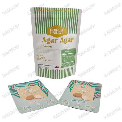 China Transparent Animal Treats Packages Stand Up Zipper Bags Food Grade Material Bags for sale