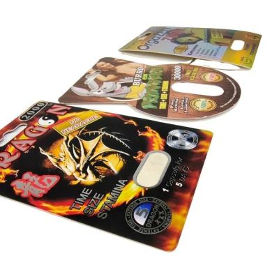 中国 Coated Paper Blister Card Packaging Available for Sample in Just 5 Days Guaranteed 販売のため