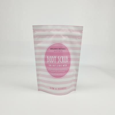 China Customized Packaging Stand Up Zipper Bag Plastic Pouch For Body Scrub Bath Salt Packing Coffee Body Scrub Bag à venda