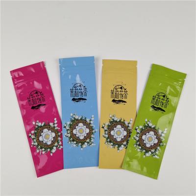 China Three Side Seal Bags for Teeth Care Packaging Heat Seal and Custom Order Accepted Up to 10 Colors Available for sale