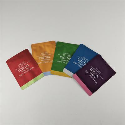 China Accepted Up to 10 Colors Available Up Three Side Seal Bags Easy Tear Line Manufacturer Custom Your Own Logo for sale