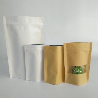 China Wholesale Custom Digital Printing Stand Up Pouch With Zipper Kraft Paper Packaging Pouch for sale