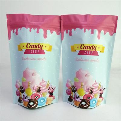 China Environmental Friendly Plastic Mylar Standing Aluminum Foil Zipper Bag Smell Proof Customized Printed for sale