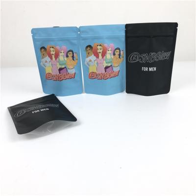 China Easy Tear Line Plastic Pouches Packaging Manufacturer Custom Your Own Logo PET Aluminium Frosted for sale