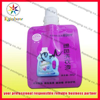 China Custom Print Doypack Spout Pouch Packaging For Shampoo , Gas Barrier for sale