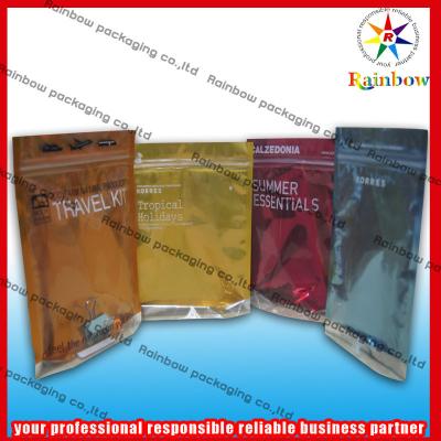 China Water - Proof CMYK, Pantone Cosmetic Packaging Bag For Eyes Mask, Cosmetic Tool for sale