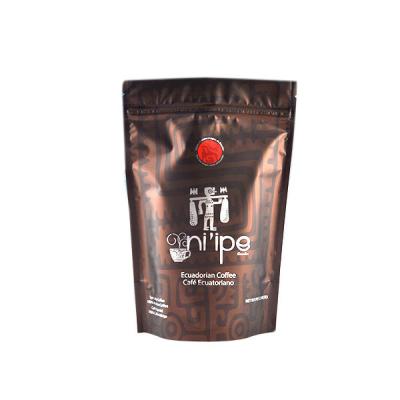 China Keny Uganda Ethiopia 250 Gram 500gram Plastic Pouches Packaging , Multiple Color Stand Up Coffee Pouches for sale