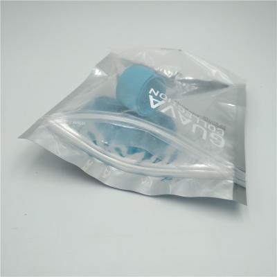 China Transparent Zippler Top Mylar Aluminum Foil Bags , Coffee Packaging Bags Eco Friendly for sale