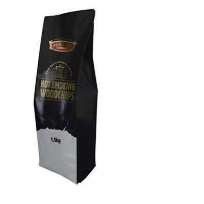 China 2017 Wholesale heat seal 500g roasted ground coffee packaging bag with valve and tin tie for sale