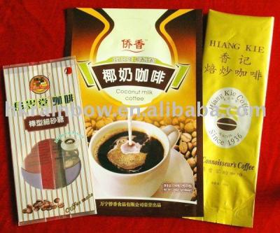 China PE / AL / PET Side - Seal Stand Up Coffee Bean Snack Bag Packaging Pouch for sale