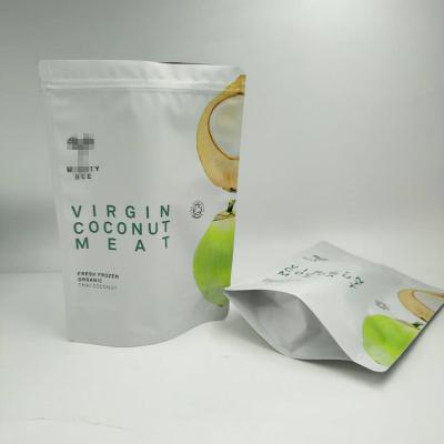 China Custom Self Seal Plastic Zipper Bags Aluminum Foil For Nutrition Protein Powder for sale