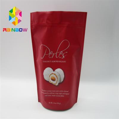 China k Plastic Pouch Bag Foil Laminated For Coffee / Candy / Dried Fruit for sale