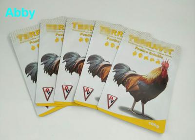 China Bolsos del sello de vacío de la comida del papel de Kraft, bolsa lateral del sello tres para el acondicionamiento de los alimentos de las aves de corral en venta