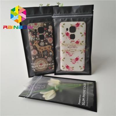 China Customized Plastic Pouches Packaging 1.6 x 8cm For Mobile Cable 3 sides sealed bag for snack fruit noni bag for sale