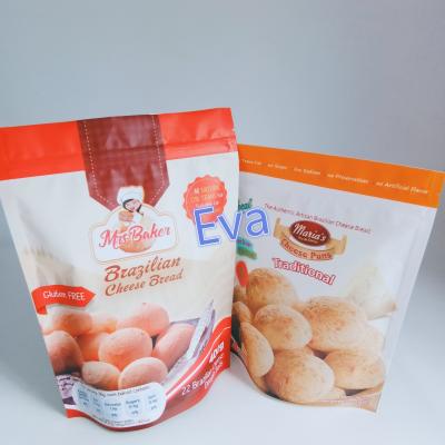 China Biodegradable Snack Food Packaging Bags Environmental Material For Cheese Bread / Puffs for sale