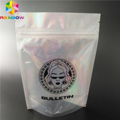 China custom your Own Logo Printing aluminum foil packaging bag with bottom gusset bag Bottom Pouch bags clear  zipper foilbag for sale