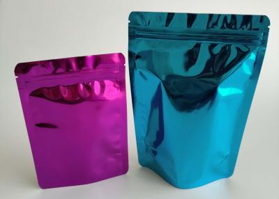 China Heat Seal Plastic Pouches Packaging Aluminum Foil Different Colors For Sock Towel for sale