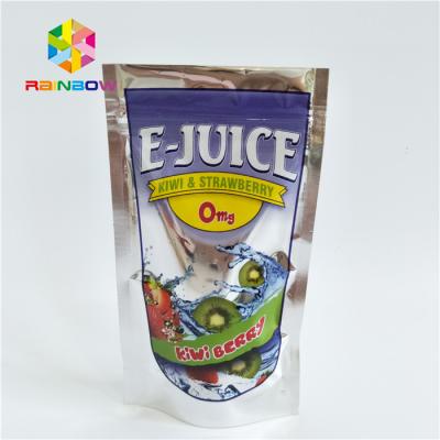 China Custom Print Plastic Pouches Packaging Aluminum Foil Fruit Juice Drinking Pouch for sale
