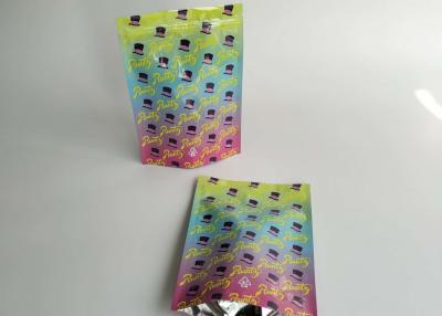 China Runtz Mylar Aluminum Foil Stand Up Pouch , Plastic Zipper Pouch Gravure Printing for sale