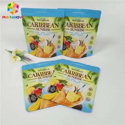 China Tea Powder / Coffee Packaging Stand Up Zipper Pouch Zipper Locked Matte Doypack Bags for sale