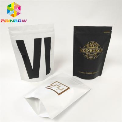China Protein Powder Coffee Bean Foil Pouch Packaging Gravure Printing Aluminum Foil Packet for sale