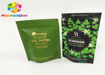 China Custom Printed Tea Recyclable Custom Zip Aluminum Foil Tea Food Packaging k mylar bag For Coffee Powder Pouch for sale